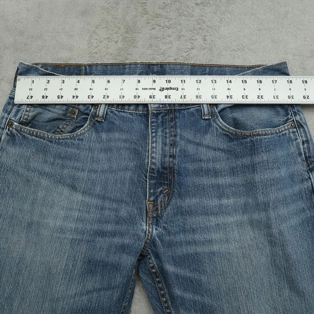 Levi's Jeans Mens Size 36x30 Blue 559 Relaxed Straight Medium Stone Wash